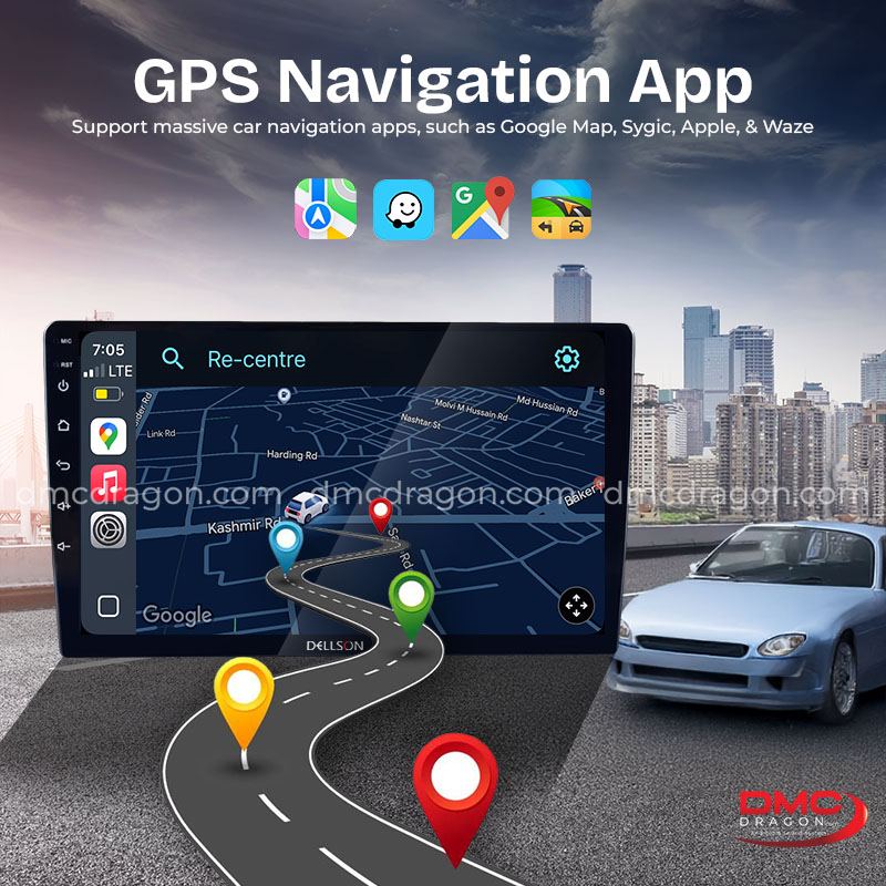 Suzuki Swift 2022-2026 Dellson 8550 Android Panel CarPlay | 9in