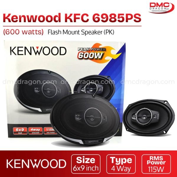 Kenwood KFC 6985PS Speaker Four Way 600W Replica