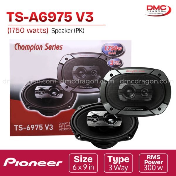 Pioneer TS-A6975 V3 Speaker Four Way 1750W Replica