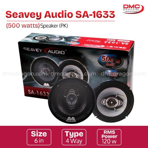 Seavey Audio SA-1633 Speaker Four Way 500W Local