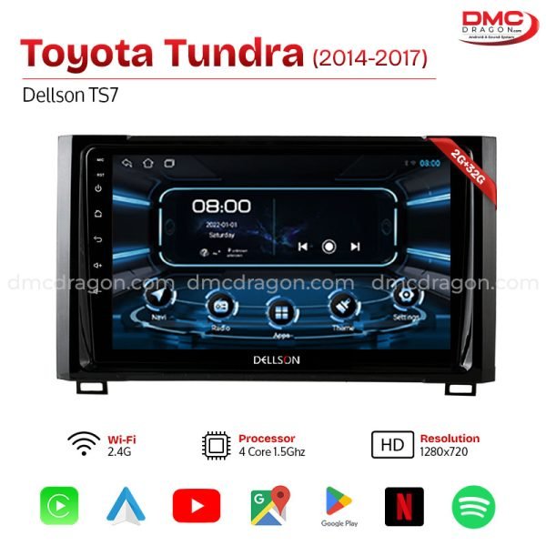 Toyota Tundra 2014-2017 Dellson TS7 Android Car LCD Panel 2GB+32GB