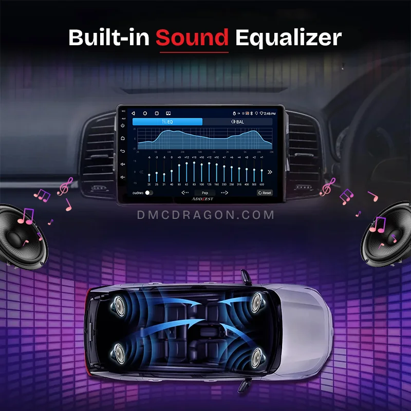 Addzest NXR 409 410WF 2GB64GB Built in 12EQ Sound Equalizer