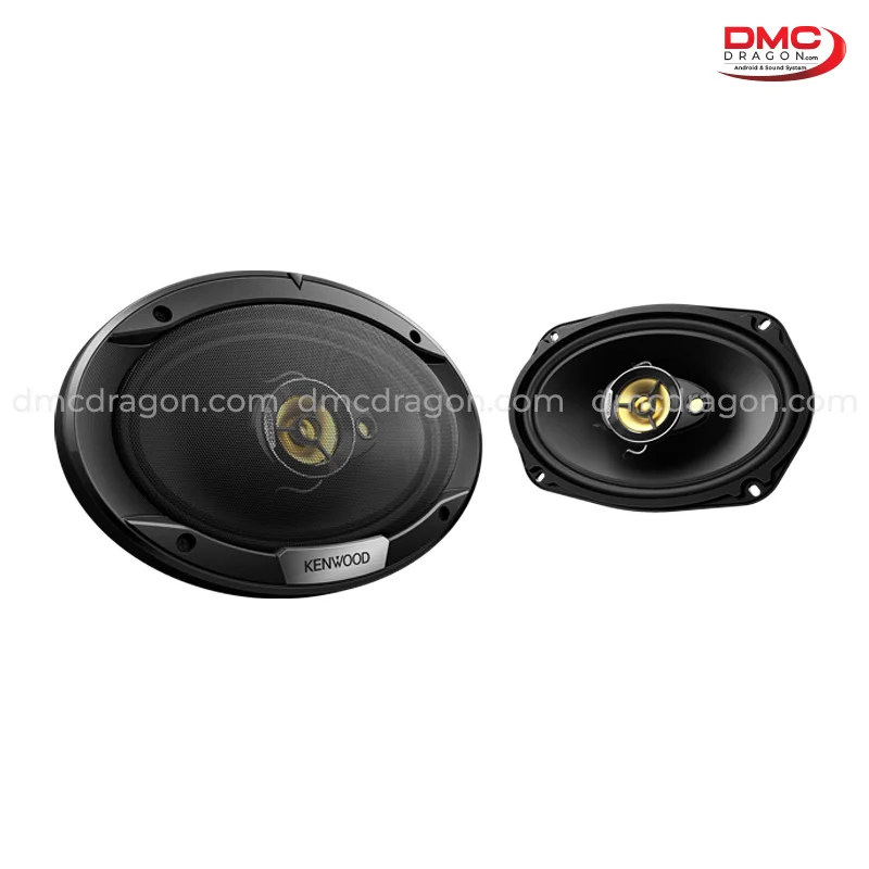 Kenwood KFC-S6976EX 3 Way Speaker Flush Mount 500W MAX / 80W RMS