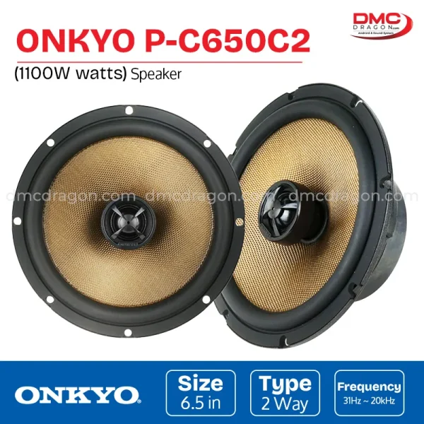 Onkyo P-C650C2 Speaker Two Way 1100W Original