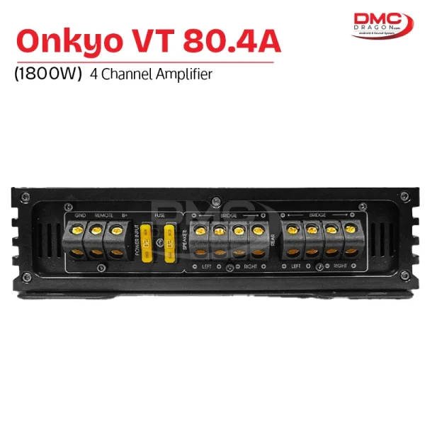 Onkyo V-T80.4A Four Channel Amplifier 1800W
