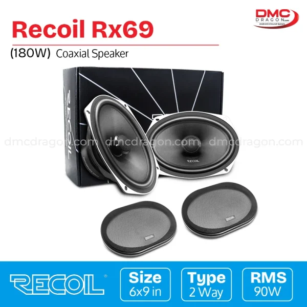 Recoil Rx69 2 Way Coaxial Speaker 180W