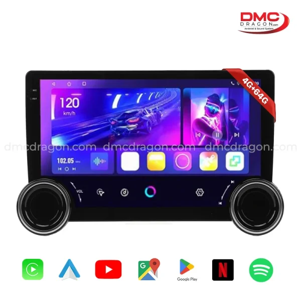Diamond 2K Dual Knobs 11.5 in Screen Android CarPlay 4GB+64GB Replica