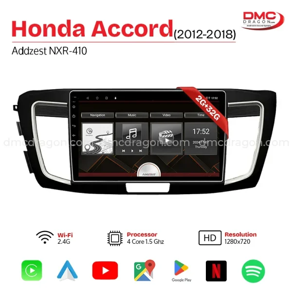 Honda Accord 2012-2018 Addzest NXR-410