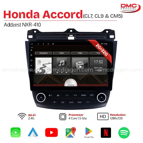 Honda Accord CL9 CM5 CL7 Addzest NXR-410