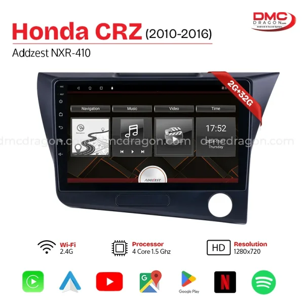 Honda CRZ 2010-2016 Addzest NXR-410