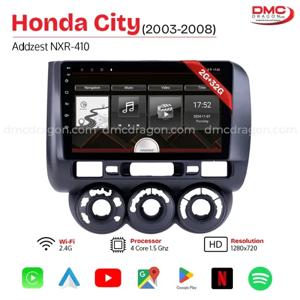 Honda City 2003-2008 Addzest NXR-410