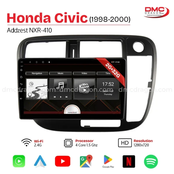 Honda Civic 1998 - 2000 Addzest NXR-410