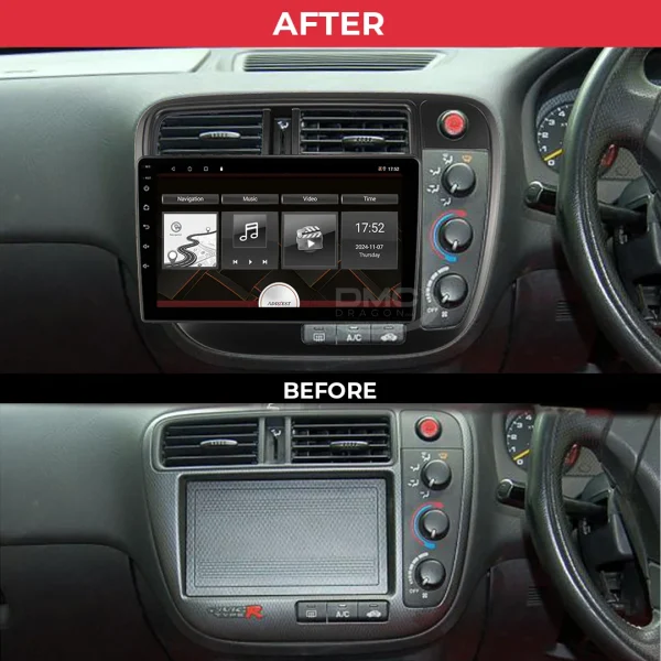 Honda Civic 1998-2000 Addzest NXR-410 Dashboard