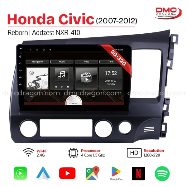 Honda Civic 2007-2012 Addzest NXR-410