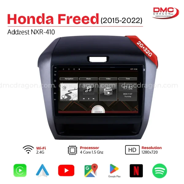 Honda Freed 2015-2022 Addzest NXR-410 Android Carplay