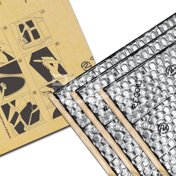 Recoil Damping Sheet 2.2 mm Soundproofing for All Cars