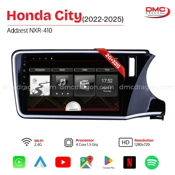 Honda City 2022-25 Addzest NXR-410