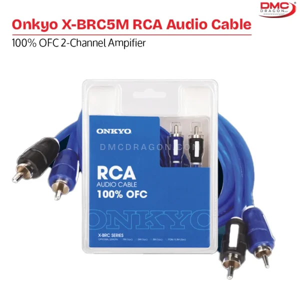 Onkyo X-BRC5M RCA Audio Cable 100% OFC 2-Channel Amplifier
