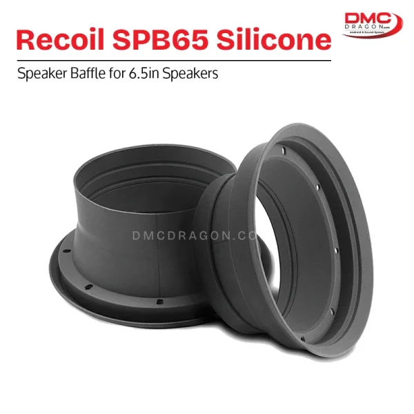 Recoil SPB65 Foldable Silicone Waterproofing Speaker Baffle for 6.5in Speakers