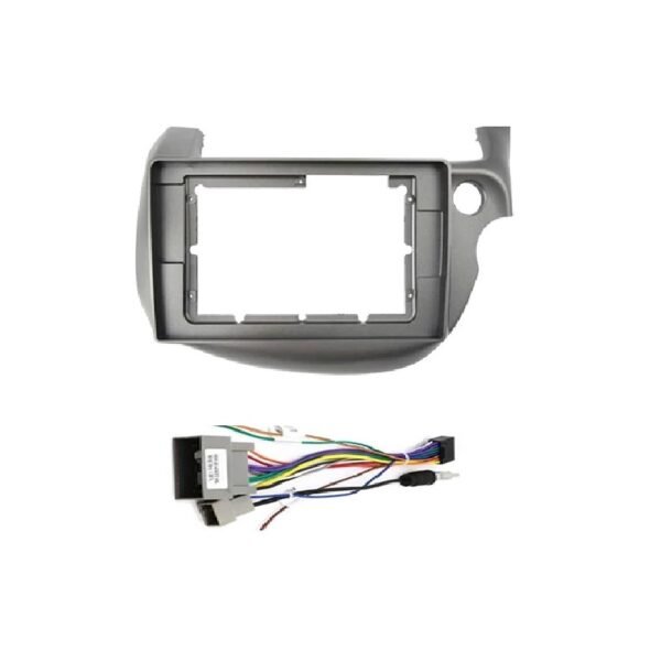 Honda Fit 2007-2013 Android Frame With Wiring Silver10"