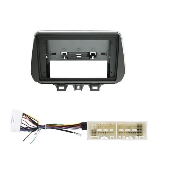 Hyundai Tucson 2020-2024 Android Frame With Wiring Black 09"
