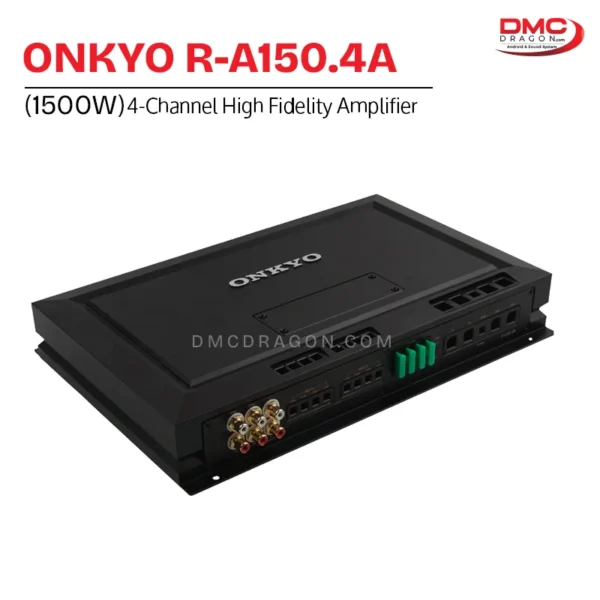 Onkyo R-A150.4A Class AB 4-channel High Fidelity Car Amplifier 1500W