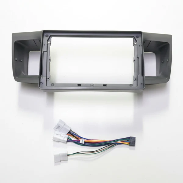 Toyota Corolla 2002-2008 Android Frame With Wiring Black 09"