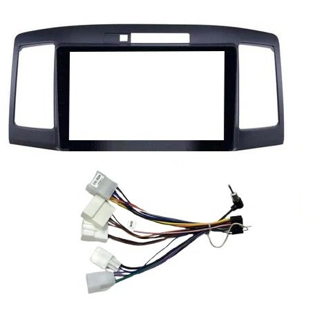 Toyota Premio 2005-2007 Android Frame With Wiring Black 09"