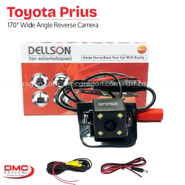 Toyota Prius 2012 Reverse Camera 170° HD Wide Angle Rear View
