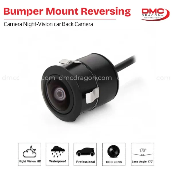 Bumper Mount Reversing Camera Night-Vision Car Back Camera