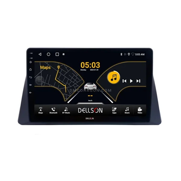 Honda Accord 2008-2013 Dellson 8550 Android Panel CarPlay | 10in IPS Screen