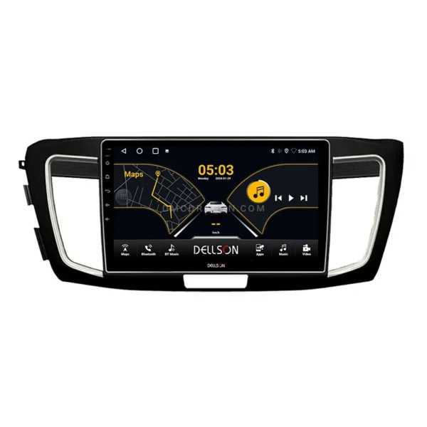 Honda Accord 2012-2018 Dellson 8550 Android Panel CarPlay | 10in IPS Screen