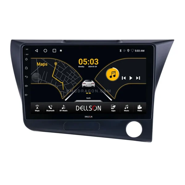 Honda CRZ 2010-2016 Dellson 8550 Android Panel CarPlay | 9in IPS Screen