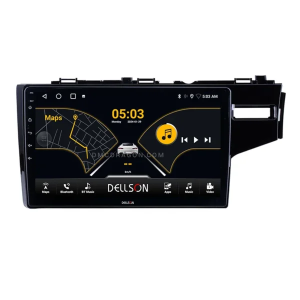 Honda Fit 2004-2019 Dellson 8550 Android Panel CarPlay | 9in IPS Screen