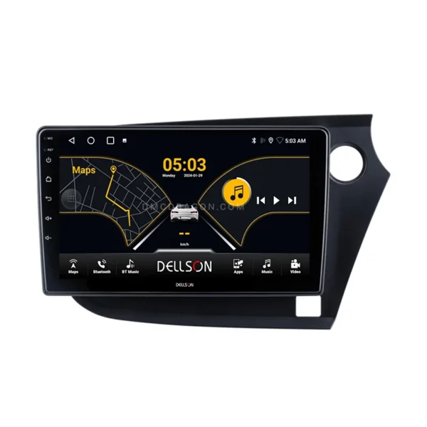 Honda Insight 2009-2014 Dellson 8550 Android Panel CarPlay | 9in IPS Screen