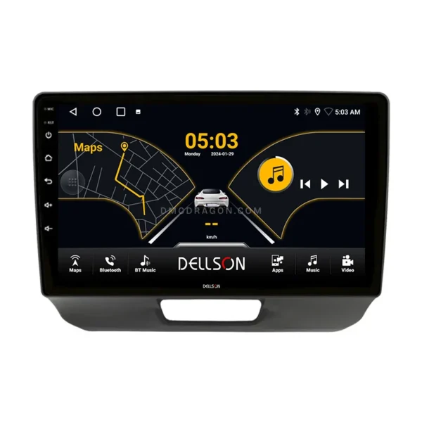 Honda N Box 2011-2017 Dellson 8550 Android Panel CarPlay | 9in IPS Screen