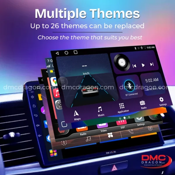 Suzuki Swift 2022-2026 Dellson 8550 Android Panel CarPlay | 9in