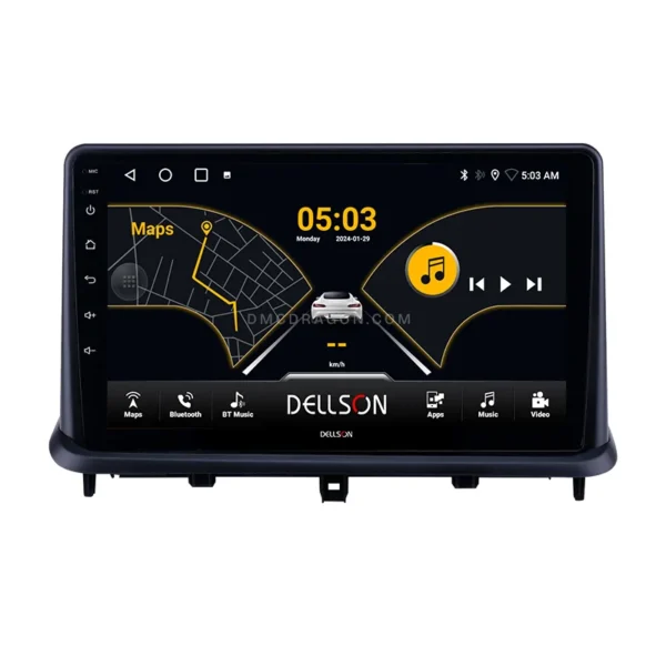 Changa Alsvin V7 2020-2026 Dellson 8550 Android Panel CarPlay | 9in IPS Screen