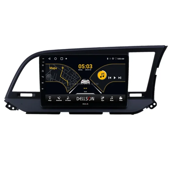 Hyundai Elantra 2021-2024 Dellson 8550 Android Panel CarPlay | 9in IPS Screen