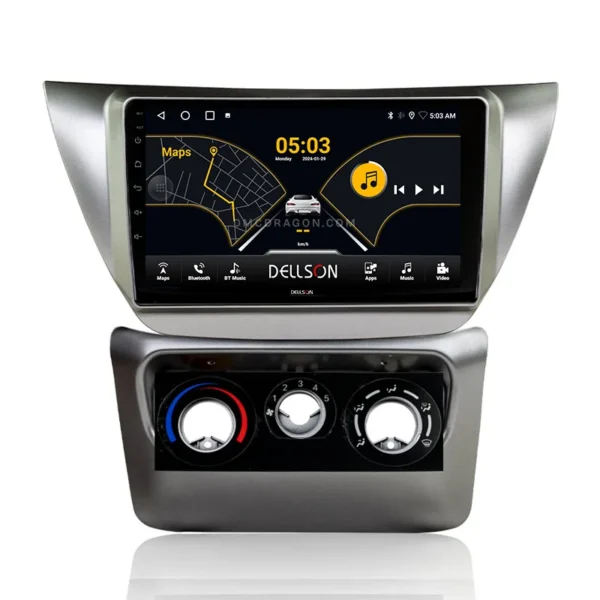 Mitsubishi Lancer 2006-2010 Dellson 8550 Android Panel CarPlay | 9in IPS Screen