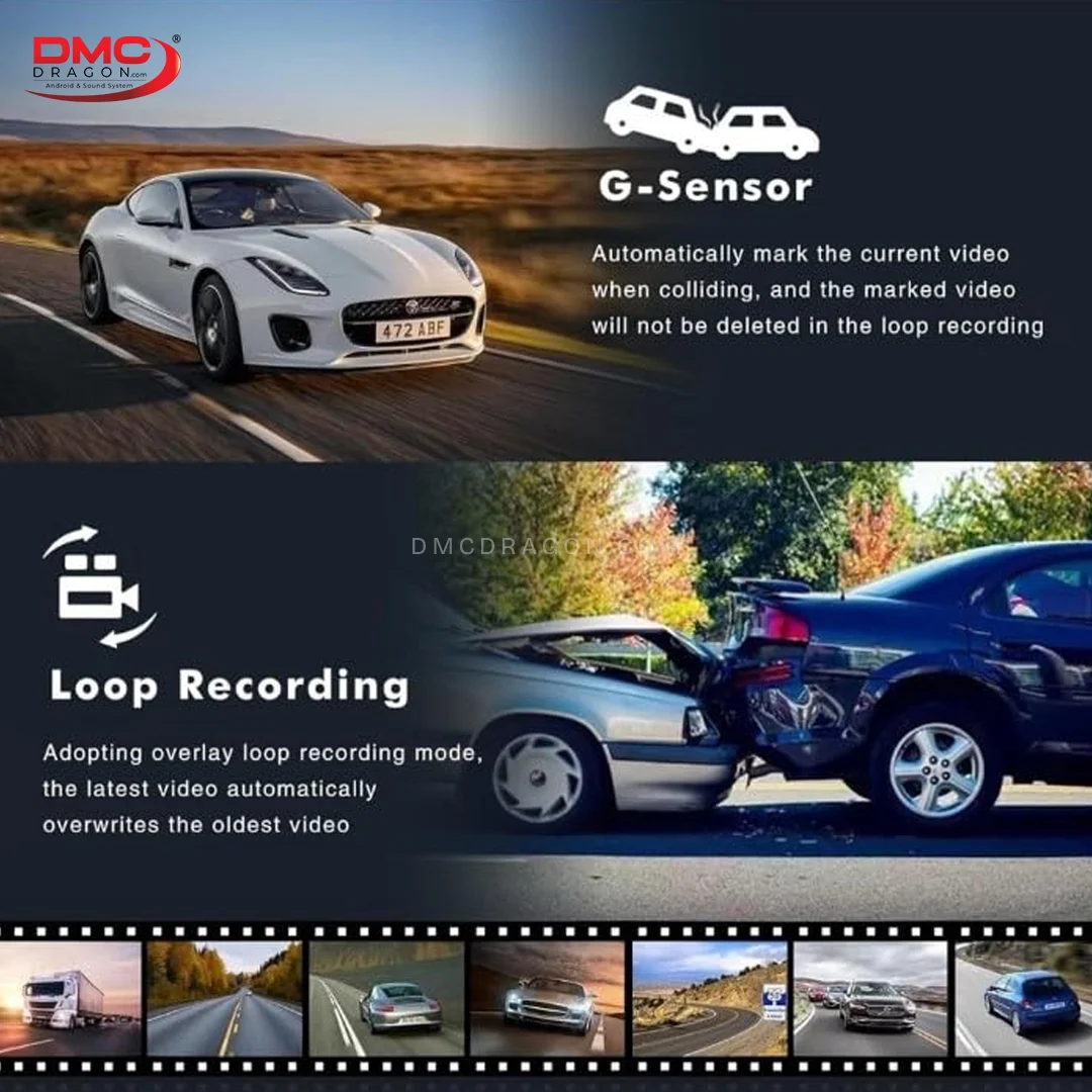Smart 4G Sim Dash Cam DVR Full HD Live Recording Mobile Monitoring Car DVR 1