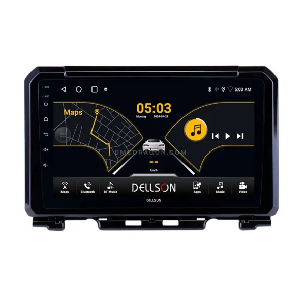 Suzuki Jimny 2019-2021 Dellson 8550 Android Panel CarPlay | 9in IPS Screen