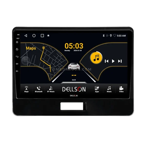 Suzuki Wagon R Hybrid FX Japanese 2017-2022 Dellson 8550 Android Panel CarPlay | 10in IPS Screen
