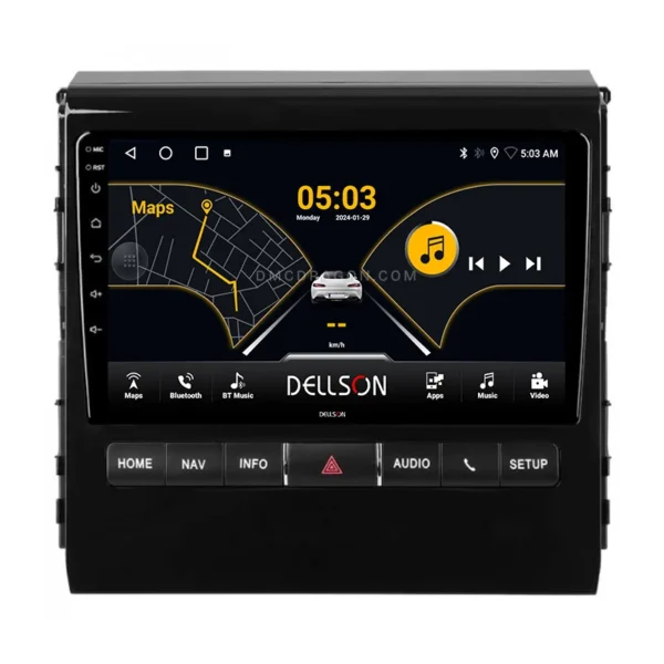 Toyota Land Cruiser LC200 2015-2020 High Version Dellson 8550 Android Panel CarPlay | 9in IPS Screen