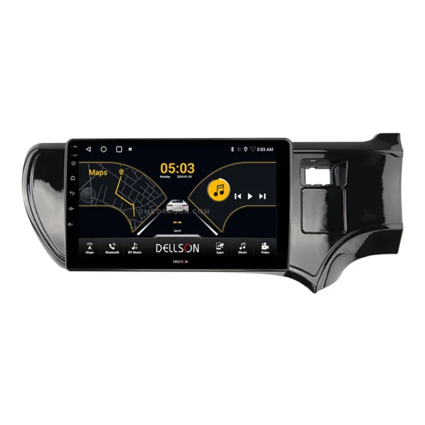 Toyota Aqua 2012-2019 Dellson 8550 Android Panel CarPlay | 9in IPS Screen