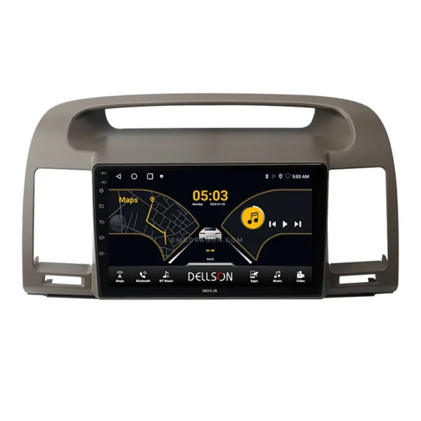 Toyota Camry 2001-2006 Dellson 8550 Android Panel CarPlay | 9in IPS Screen