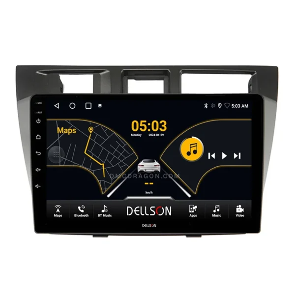 Toyota Mark II Dellson 8550 Android Panel CarPlay | 9in IPS Screen