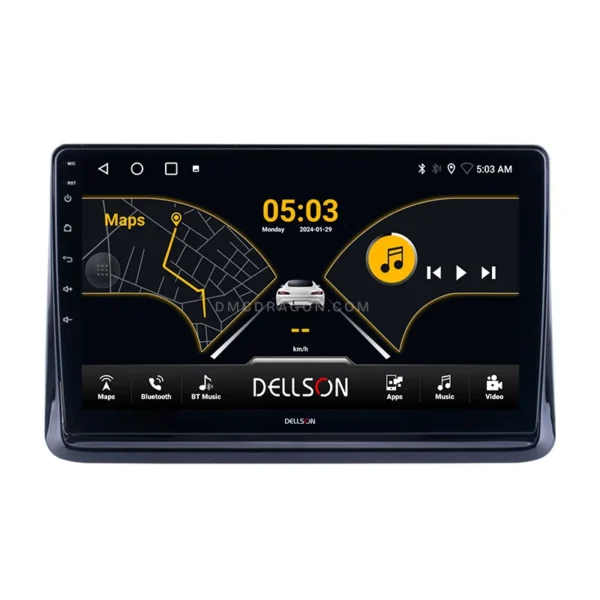 Toyota Noah Voxy Esquire Dellson 8550 Android Panel CarPlay | 10in IPS Screen
