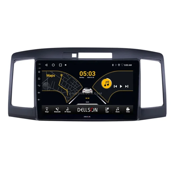 Toyota Premio 2001-2007 Dellson 8550 Android Panel CarPlay | 9in IPS Screen