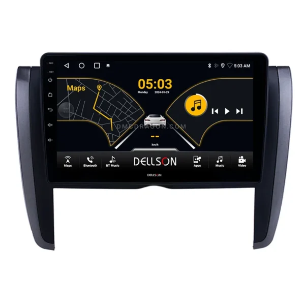 Toyota Premio 2008-2015 Dellson 8550 Android Panel CarPlay | 9in IPS Screen